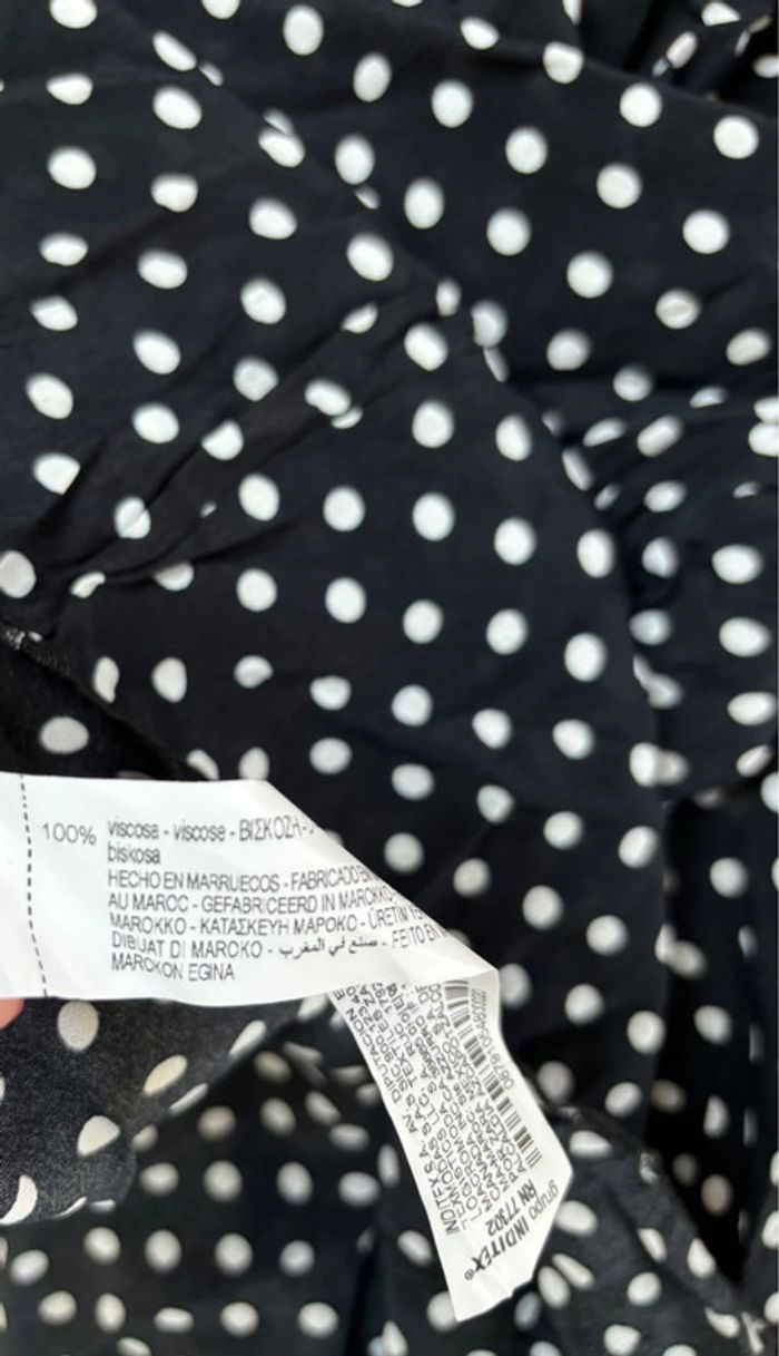 Robe longue à pois Zara taille S - photo numéro 8