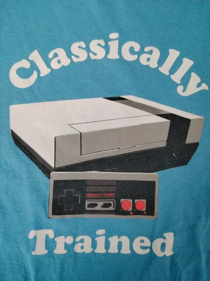 T-shirt motif Nintendo NES Royal T XL - photo numéro 3