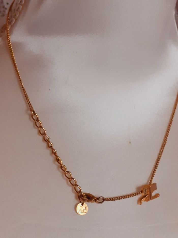 Colier plaqué or vintage - photo numéro 3