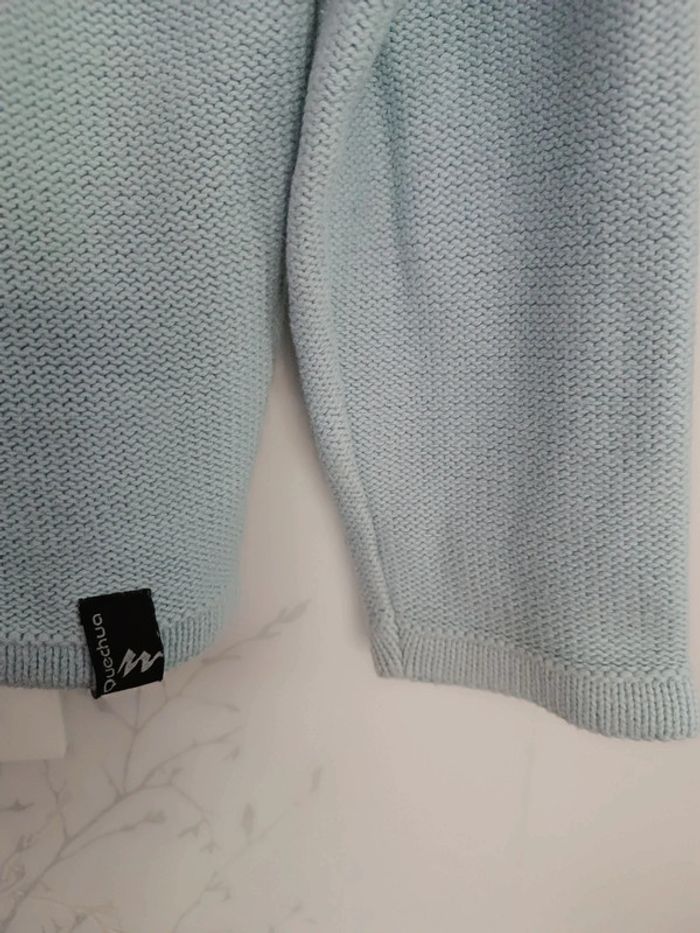 Gilet bleu ciel - photo numéro 3