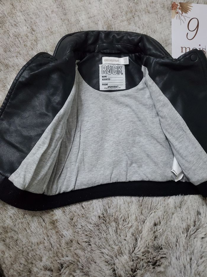 Veste simili cuir - photo numéro 3