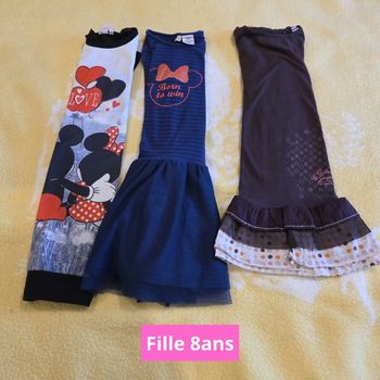 Lot robe 8ans