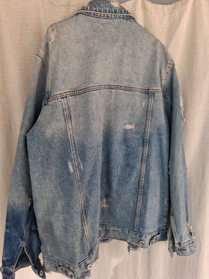 Veste en jean ZARA. - photo numéro 3