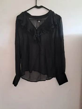 Haut transparent femme