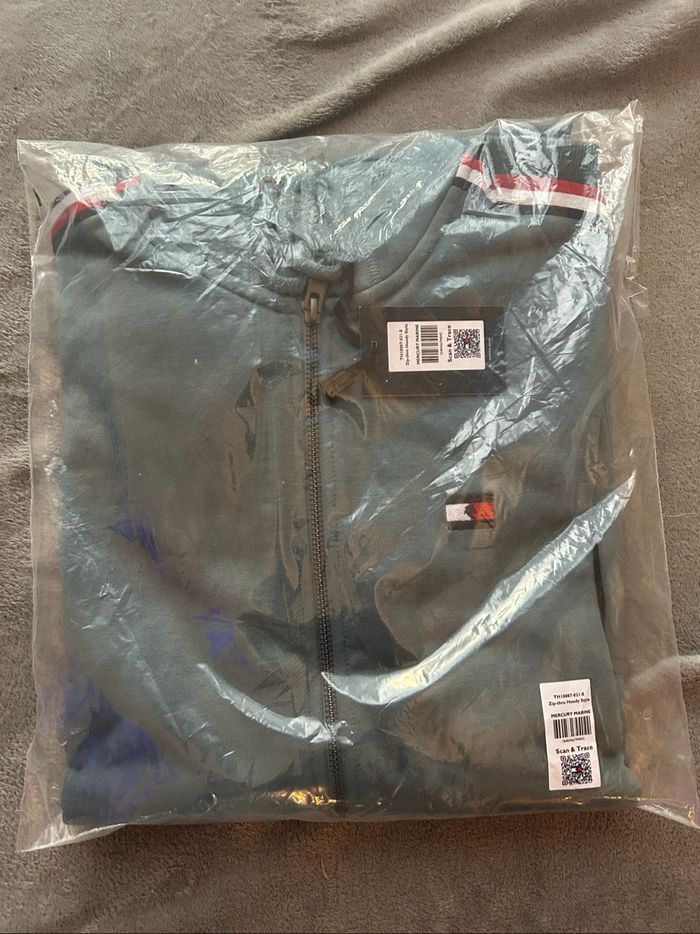 Veste tommy hilfiger mercurial marine T S - photo numéro 4