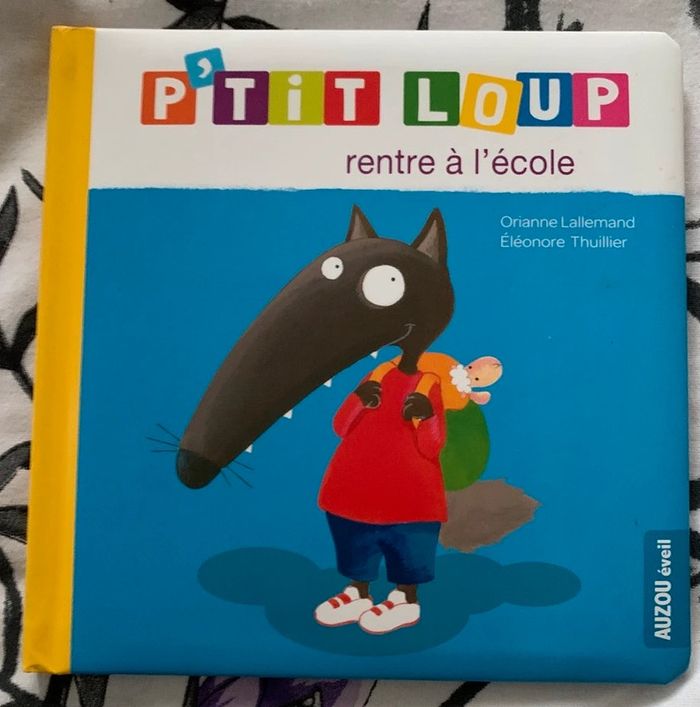 P'tit Loup rentre à l'école - Auzou éveil