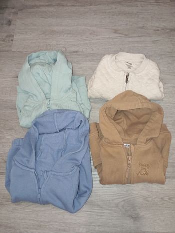 Lot gilets garçon