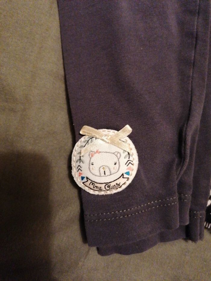 Ensemble Robe + leggins Sergent major 24mois - photo numéro 2