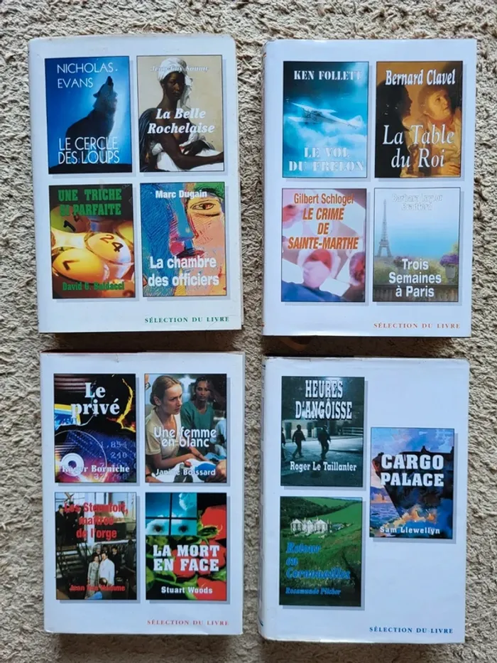 Lot de 13 livres reliés "Sélection du livre" du Reader's Digest = 52 romans - photo numéro 2