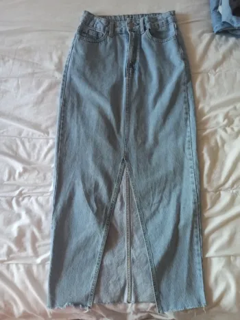 Jupe en jeans