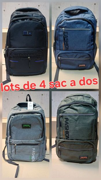 Lots de sac a dos 4 pièces