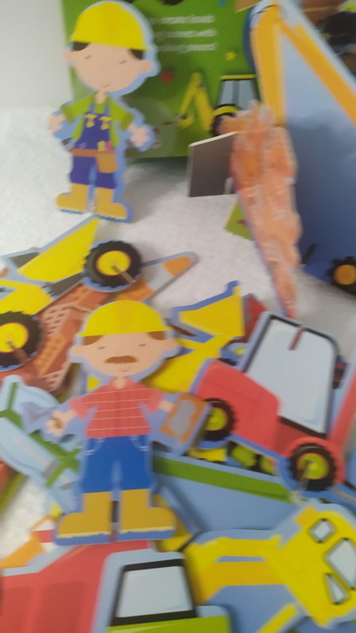 coffret pièces en carton 3 d pour créer des  scenes de jeux - photo numéro 3