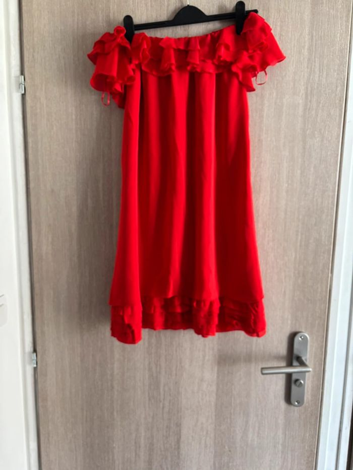 Sublime robe col benitier - Sisley - T36