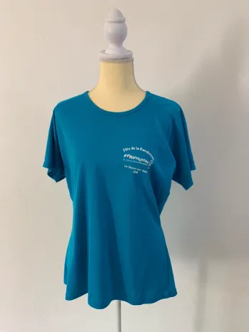 T-shirt de sport bleu – Sporty Women - XL