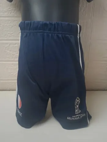 Short Équipe de France foot taille 3 ans