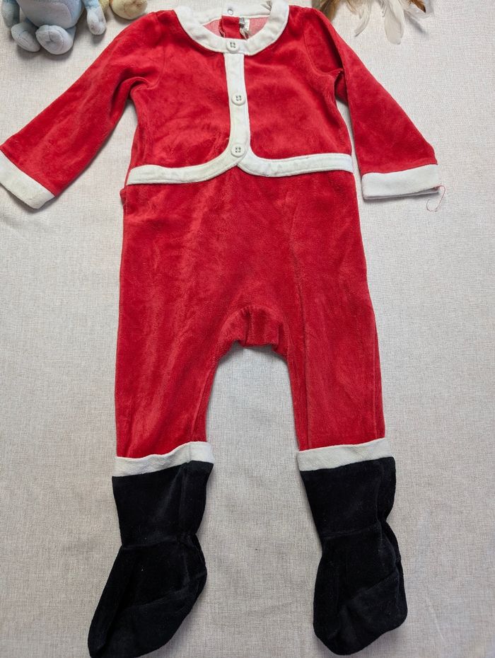 Pyjama grenouillère noël - photo numéro 2