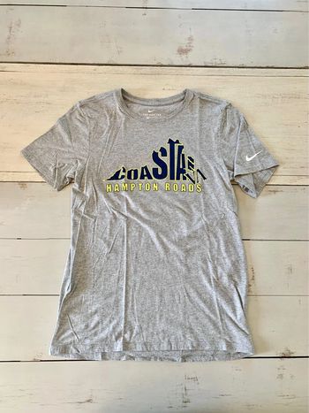Tee shirt gris printed unisexe Nike Coasta Hampton Roads USA