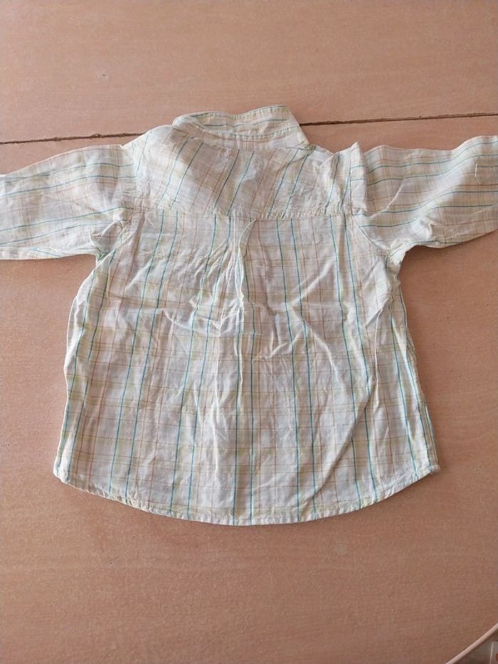 Chemise à carreaux mini gang - photo numéro 3