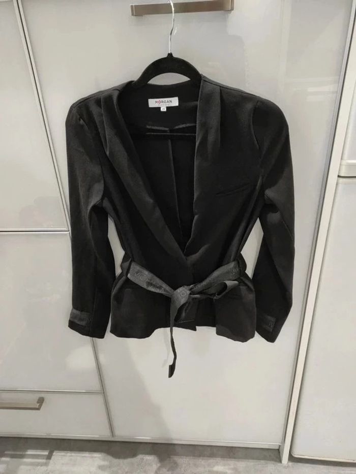 Veste blazer noir Morgan - photo numéro 2