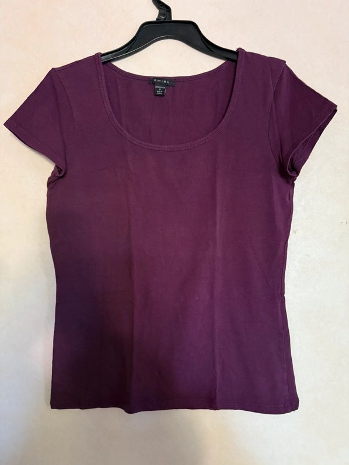 Tee shirt violet