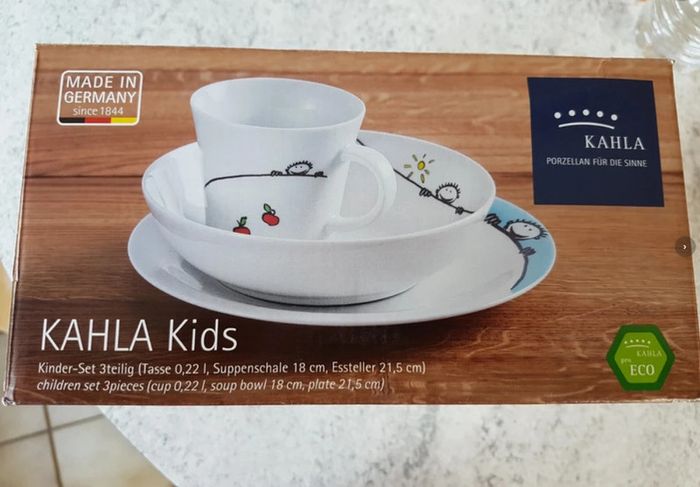 Ensemble vaisselle bébé enfant porcelaine