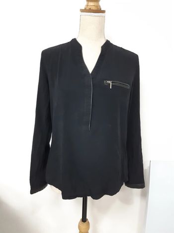 Blouse noire Women Only T36