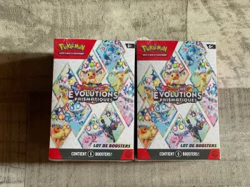 Bundle - 8.5 - évolution prismatique - scellé - ( 6 booster ) - pokémon