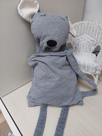 Wooly Organic -
Peluche Range-Pyjama Souris grise