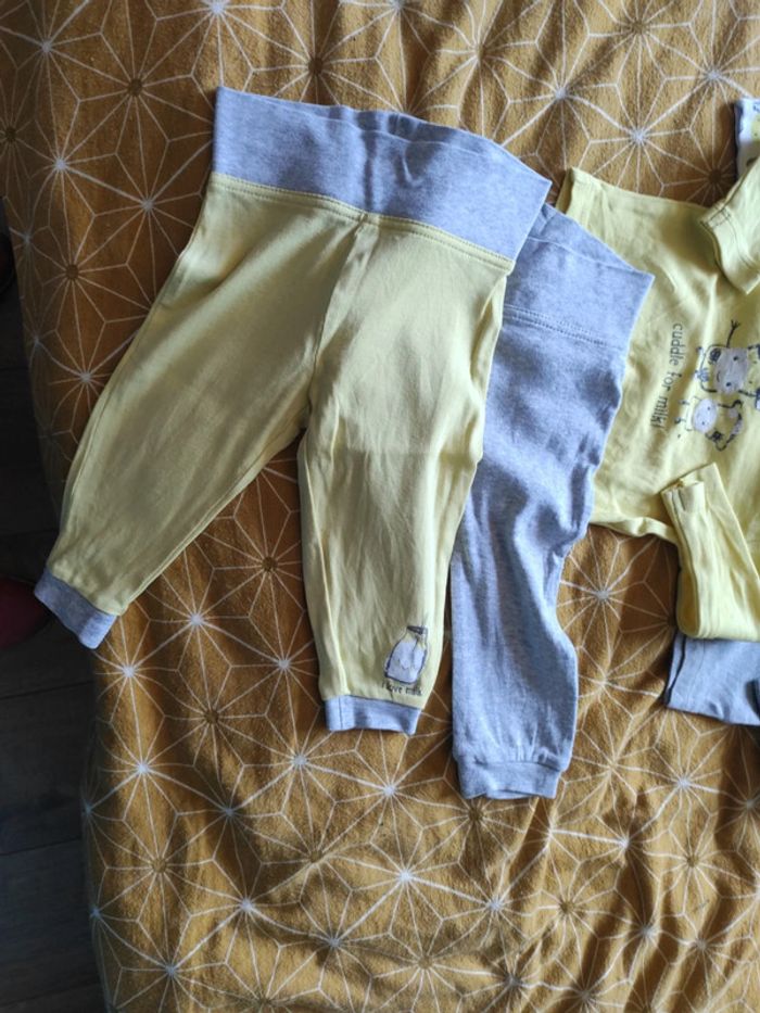 Lot 3tee shirt +2pantalon legging vache 🐄 mouton 🐑 - photo numéro 3