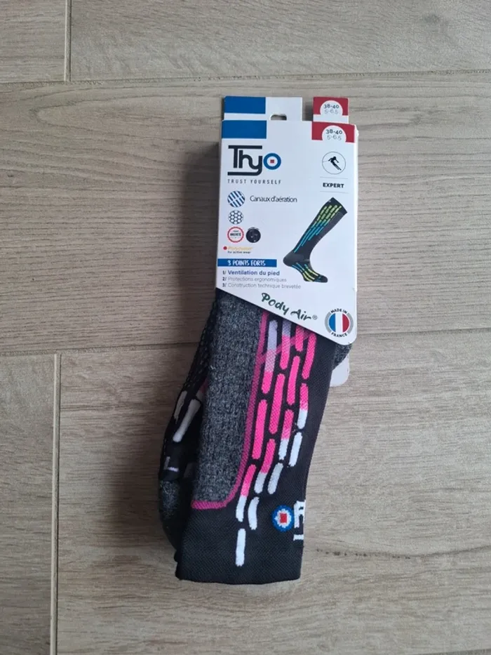 Chaussettes ski Thyo