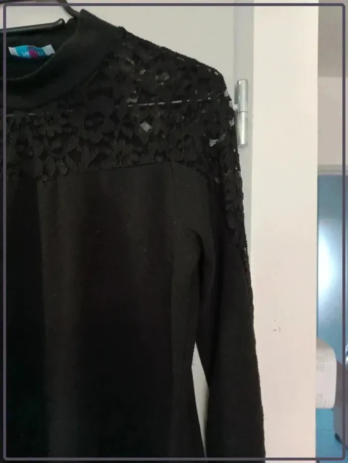 Pull léger noir - photo numéro 5