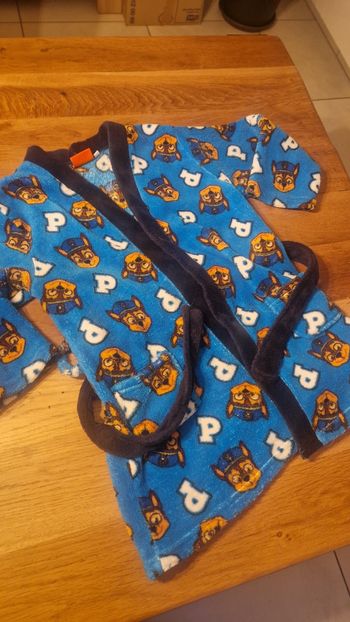 Peignoir patpatrouille enfant 