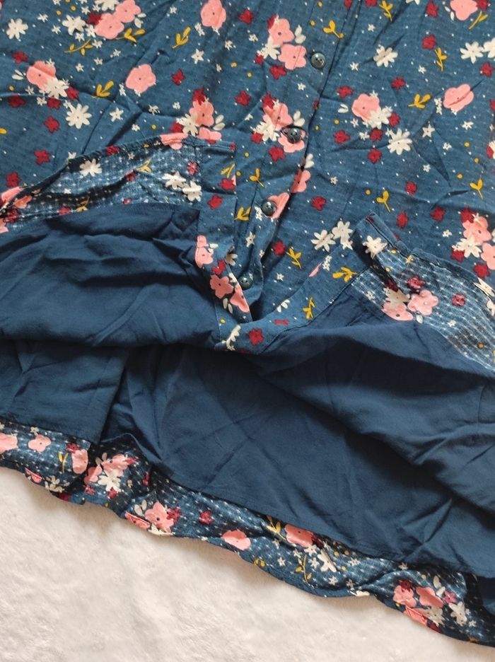 Robe fleurie romarin taille 1 - photo numéro 4