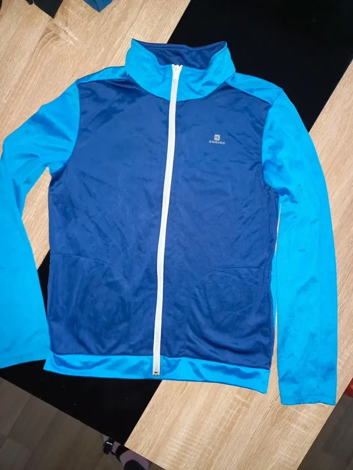 Veste Domyos bleue 14 ans - photo numéro 2
