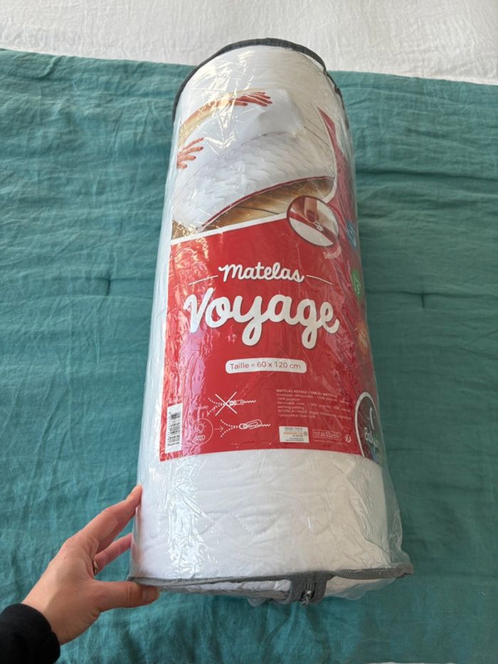 Matelas de Voyage pour Bébé - 60x120 cm Babysom