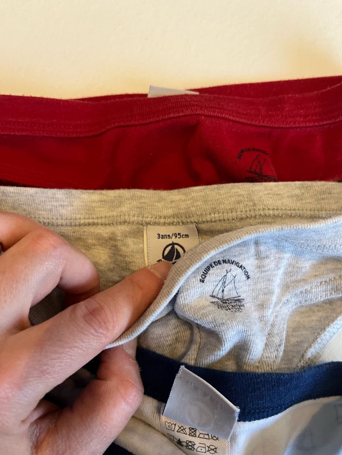 Lot 3 slip Petit Bateau 3 ans - photo numéro 4