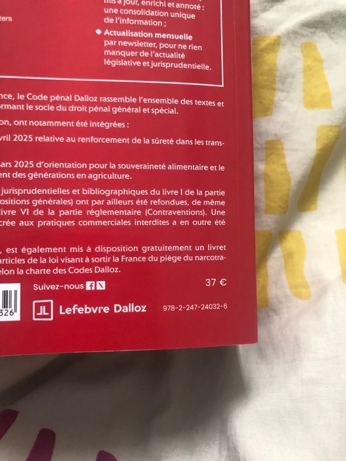 Livre code pénal 2026 - photo numéro 3