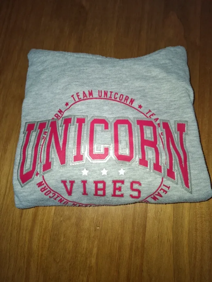 Sweat gris à capuche 9/10 ans Primark - photo numéro 2