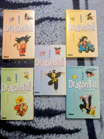 Dragon Ball tomes 1 à 5 – Édition pastel originale