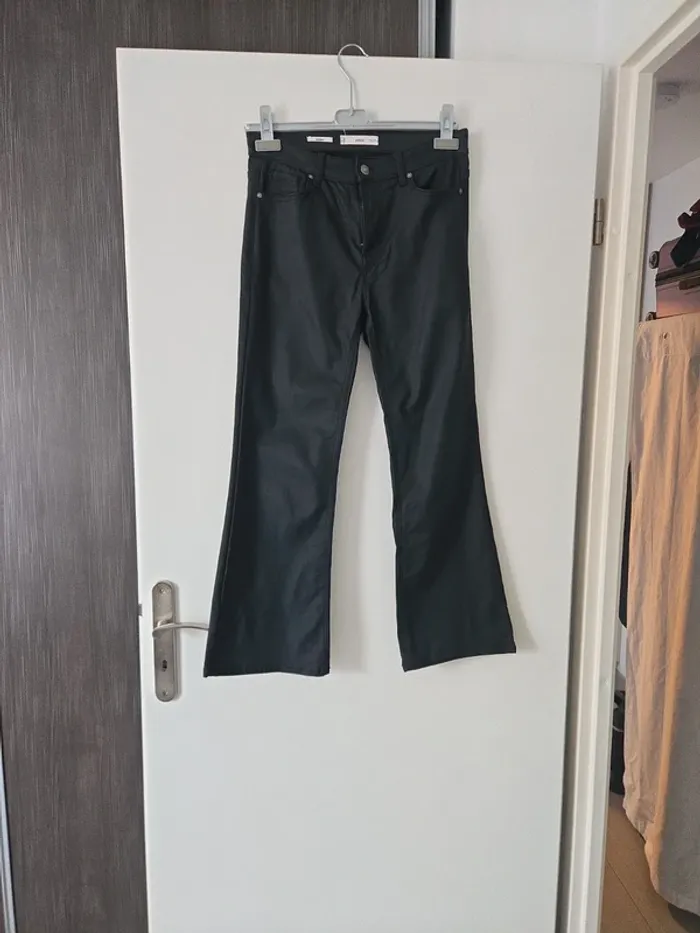 Pantalon Sienna Mango enduit - photo numéro 6