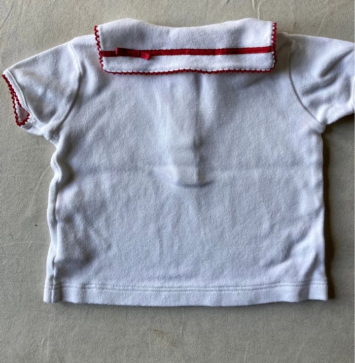 Polo col marin rouge Jacadi 12 mois - photo numéro 4