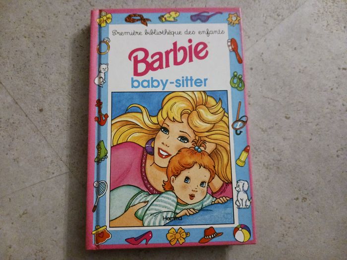 livre barbie baby sitter