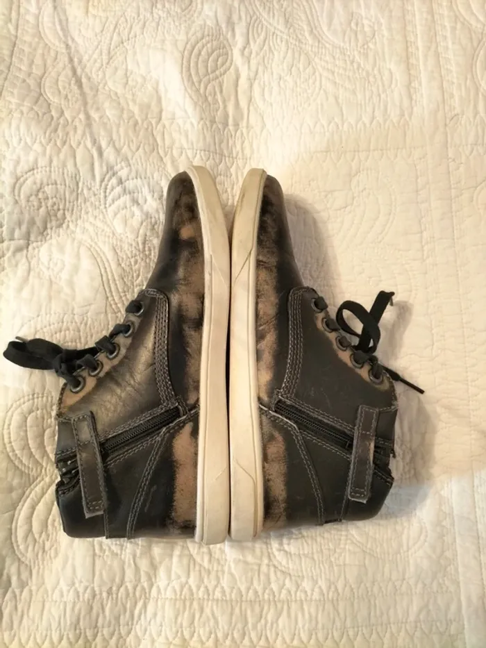 Chaussures cuir - Timberland - 37 - noir - photo numéro 3