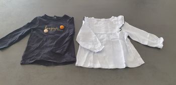 2 tee-shirt 12mois