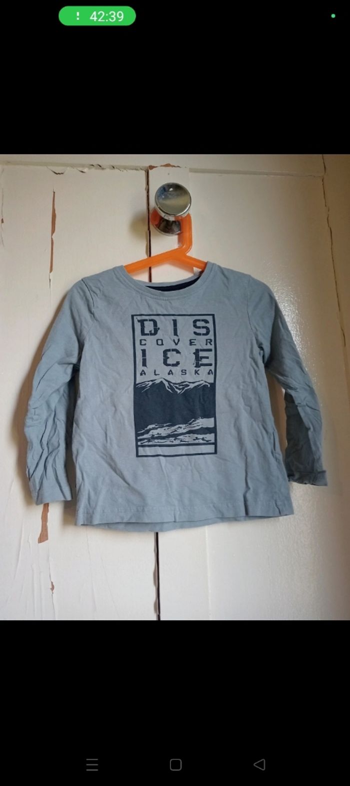 T-shirt manches longues garçon