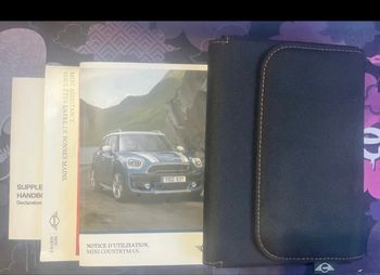 Pochette Housse Carnet d’Entretien Mini Countryman 