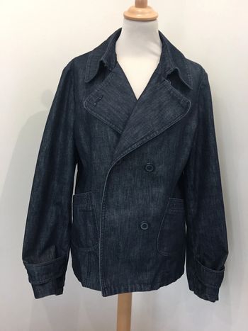 Veste en jean doublée - Bleu123 - T.42