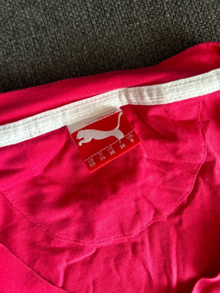 T-shirt manches courtes femme, puma taille 36 - photo numéro 2