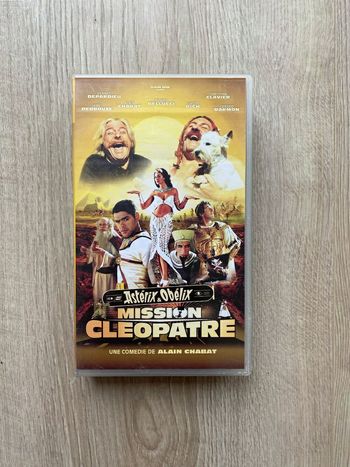 Pathé Production : Astérix et Obélix Mission Cléopâtre Cassette Vidéo VHS Vintage Cinéma Collection Exclusive