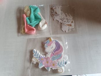 Lot décoration licorne